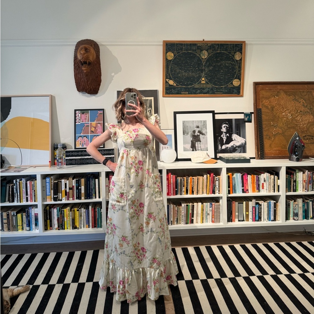 Vintage dress xs empire waist